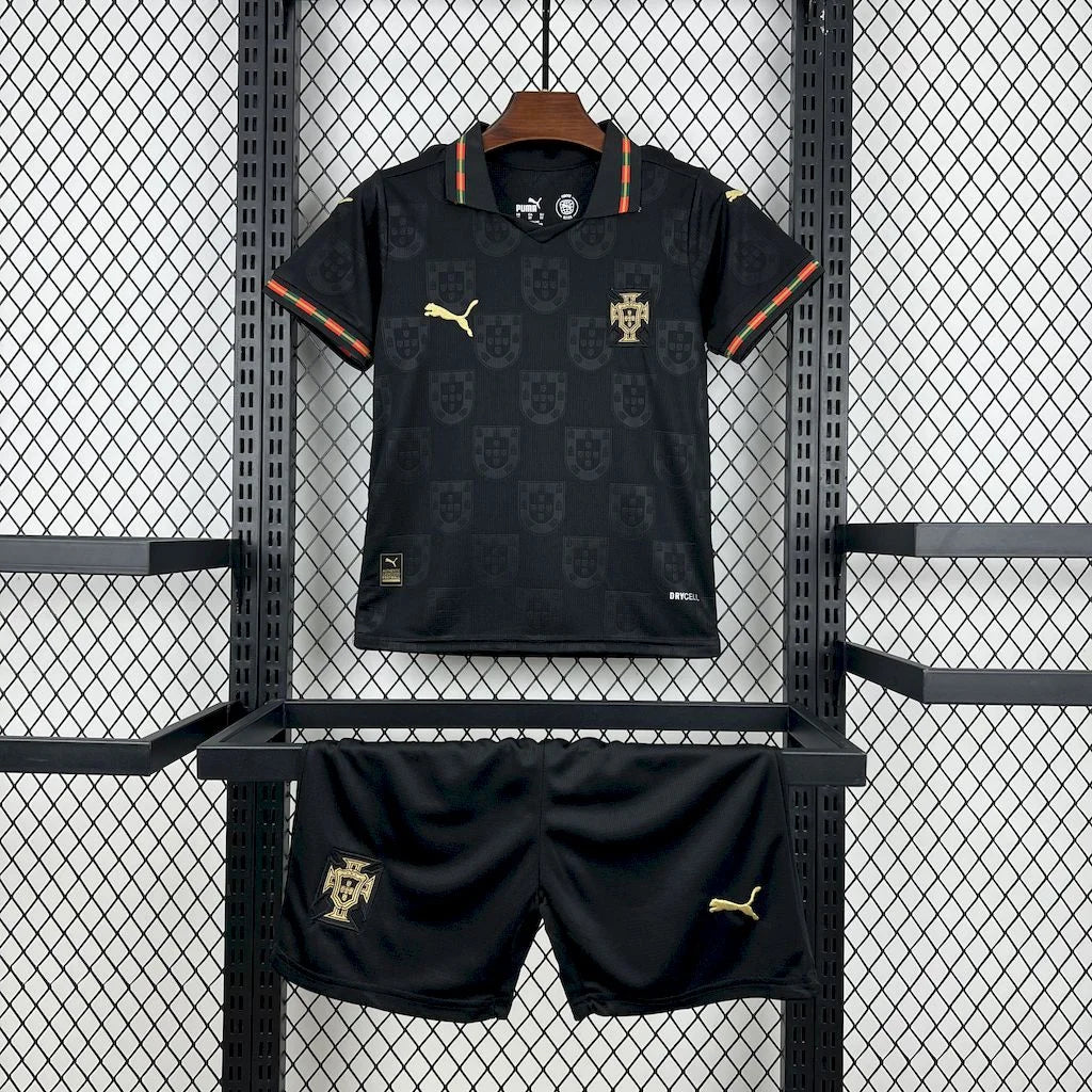 Portugal "Pantera Negra" Limited Jersey Kids Size