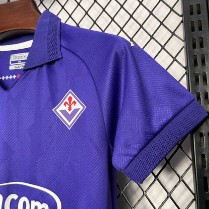 24/25 Fiorentina Home Kit Kids Size