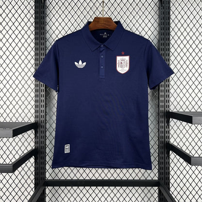 2026 Spain Dark Blue Polo