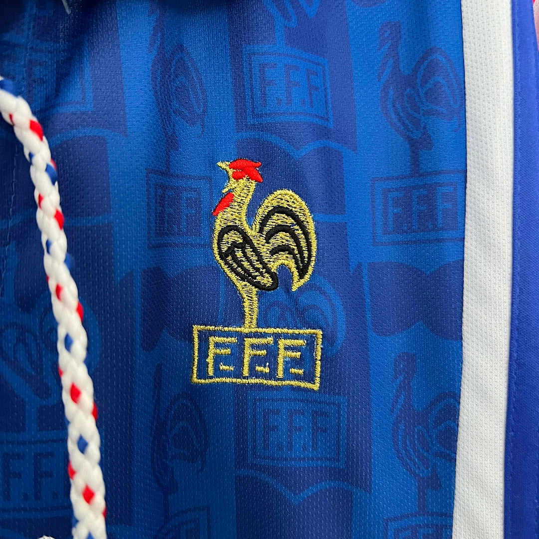 1996 Retro France Home Jersey