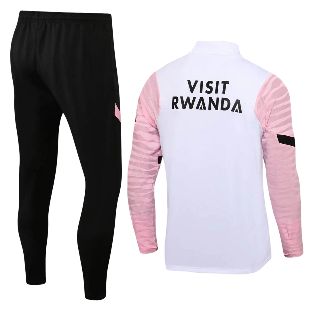 Psg Paris Saint-Germain White and Pink X Black Tracksuit