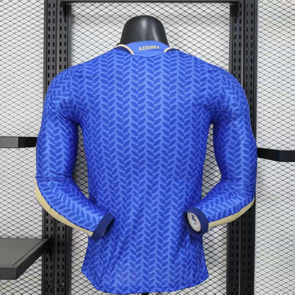 2026 Italy Home World Cup Kit Long Sleeve Player Version
