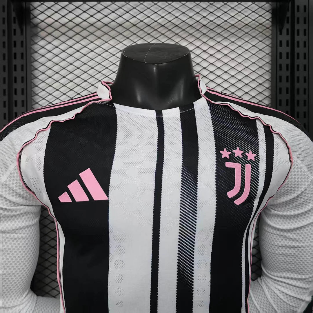 2025/2026 Juventus Home Kit Long Sleeve