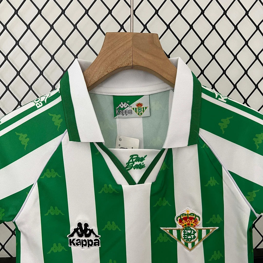 1995/1997 Retro Real Betis Home Kit Kids Size