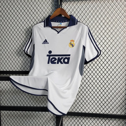 2000/2001 Retro Real Madrid Home Jersey
