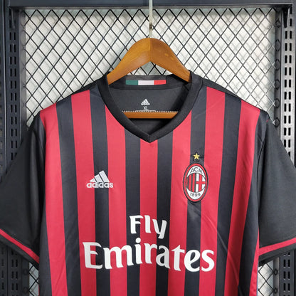 2016-2017 Retro AC Milan Home Jersey