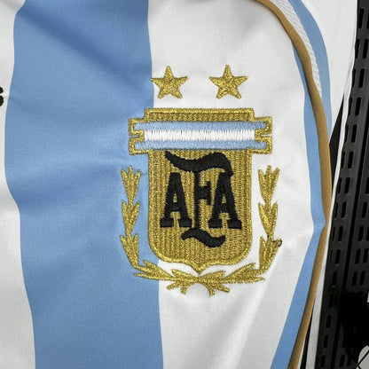 2006 Retro Argentina Home Long Sleeve