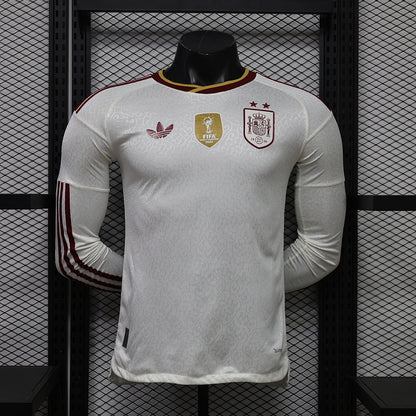 2026 Spain 2 Stars Away World Cup Kit Long Sleeve Player Version
