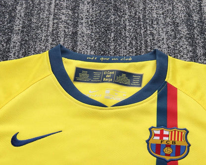 2008/2009 Retro Barcelona Away Kit Kids Size