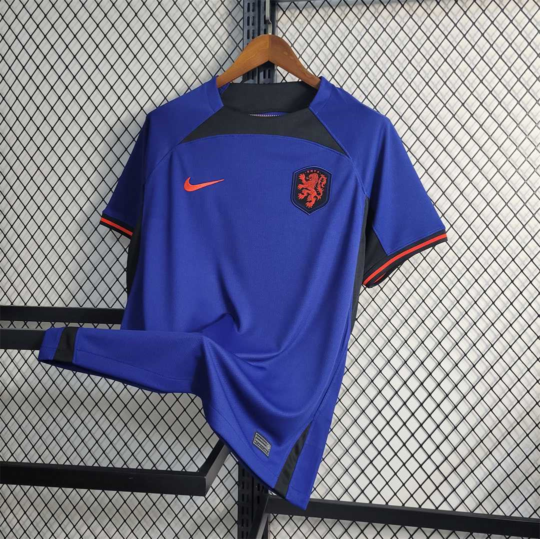 2022 FIFA World Cup Netherlands Away Jersey