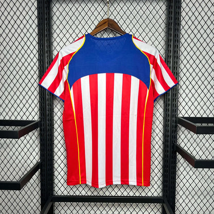 2004-2005 Retro Atletico Madrid Home Jersey