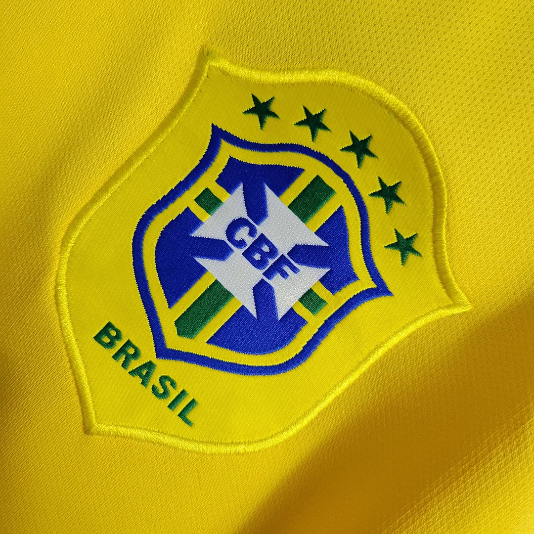 2006 Retro Brazil Home Jersey