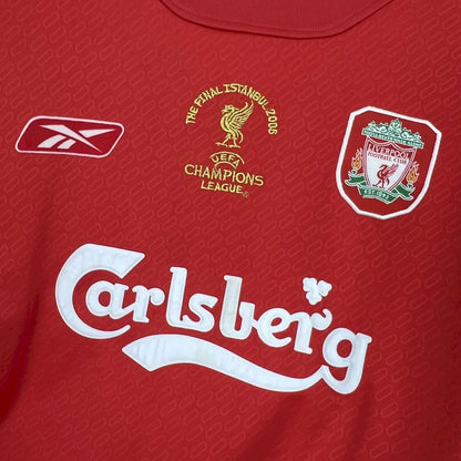 2005 Retro Liverpool Champions League Final Home Jersey