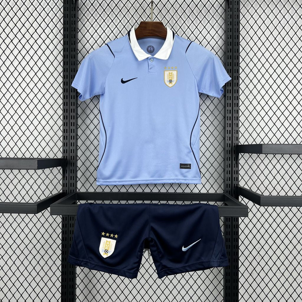 2026 Uruguay Home World Cup Kit Kids Size