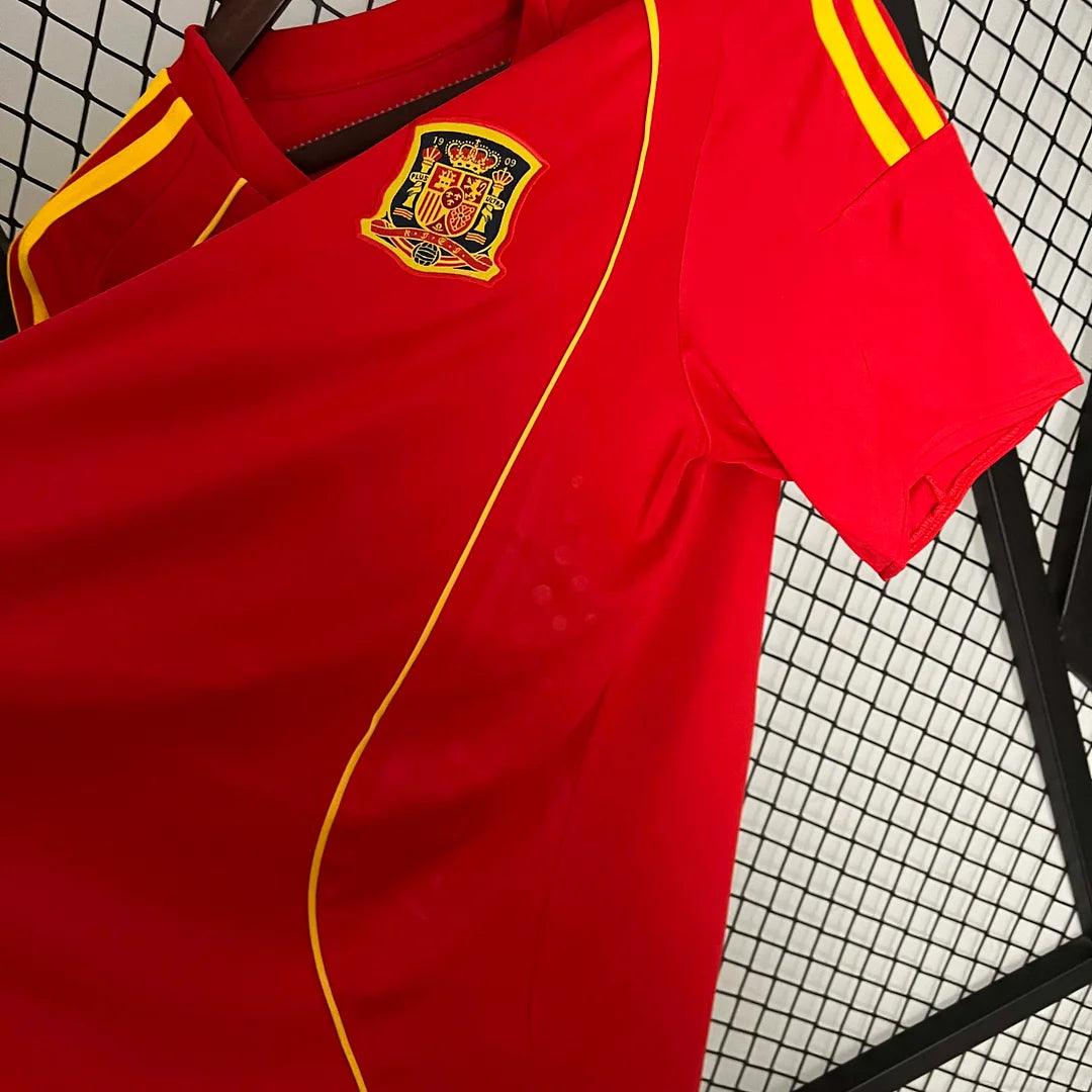2008 Retro Spain Home Jersey