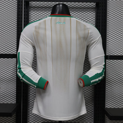 2026 Algeria Home World Cup Kit Long Sleeve Player Version