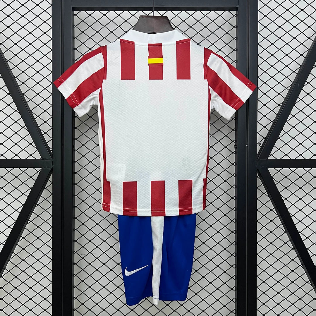 2025/2026 Atletico Madrid Home Kit Kids Size