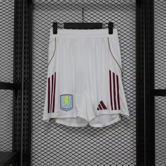 2025/2026 Aston Villa Home Shorts