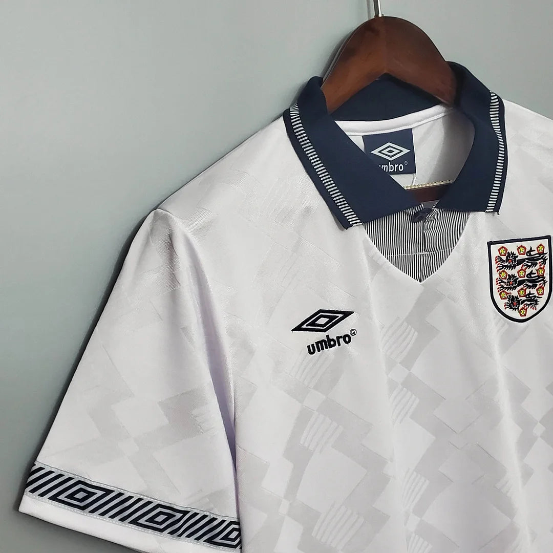 1990 Retro England Home Jersey