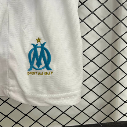 2025/2026 Olympique de Marseille Home Kit Kids Size