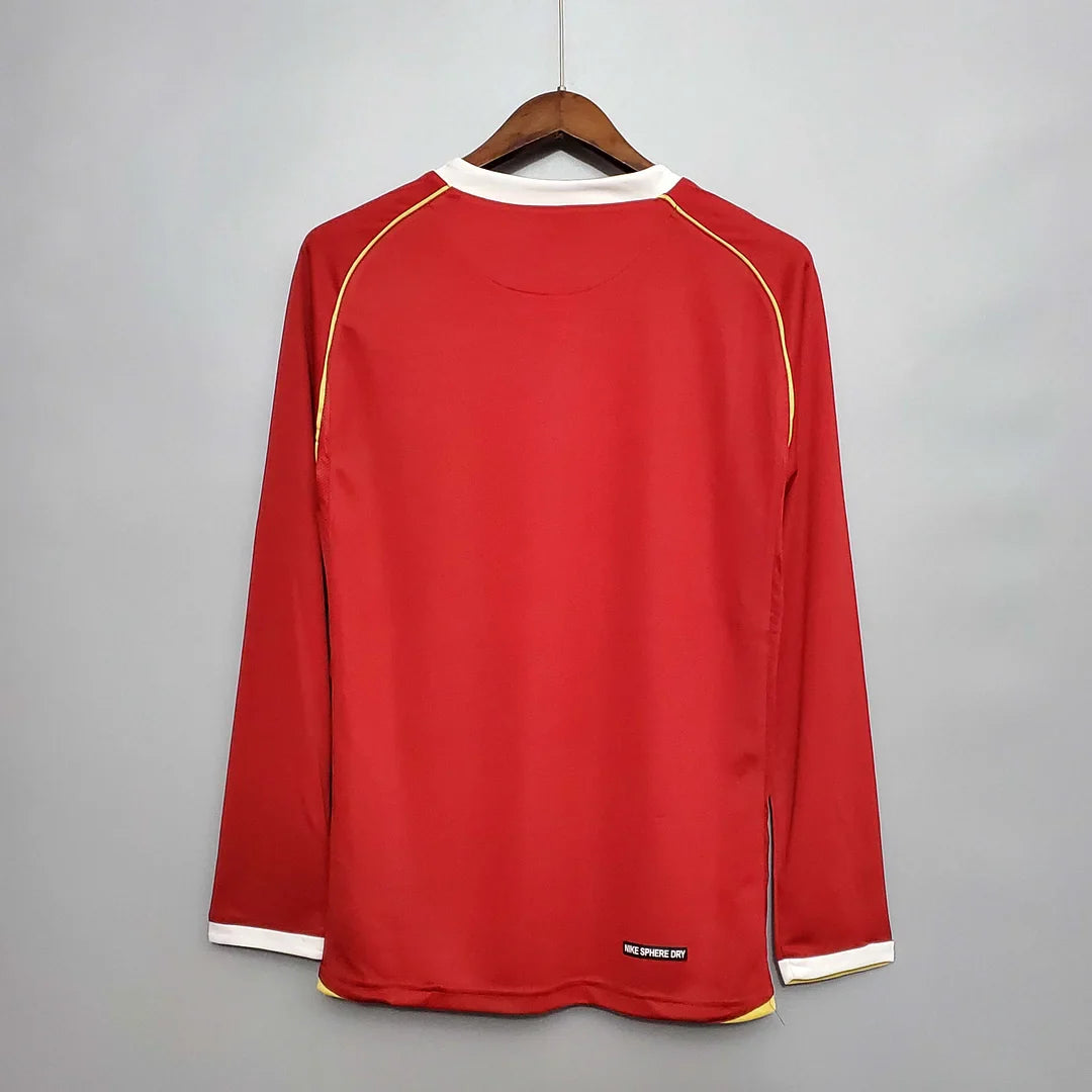 2006/2007 Retro Manchester United Home Long Sleeve