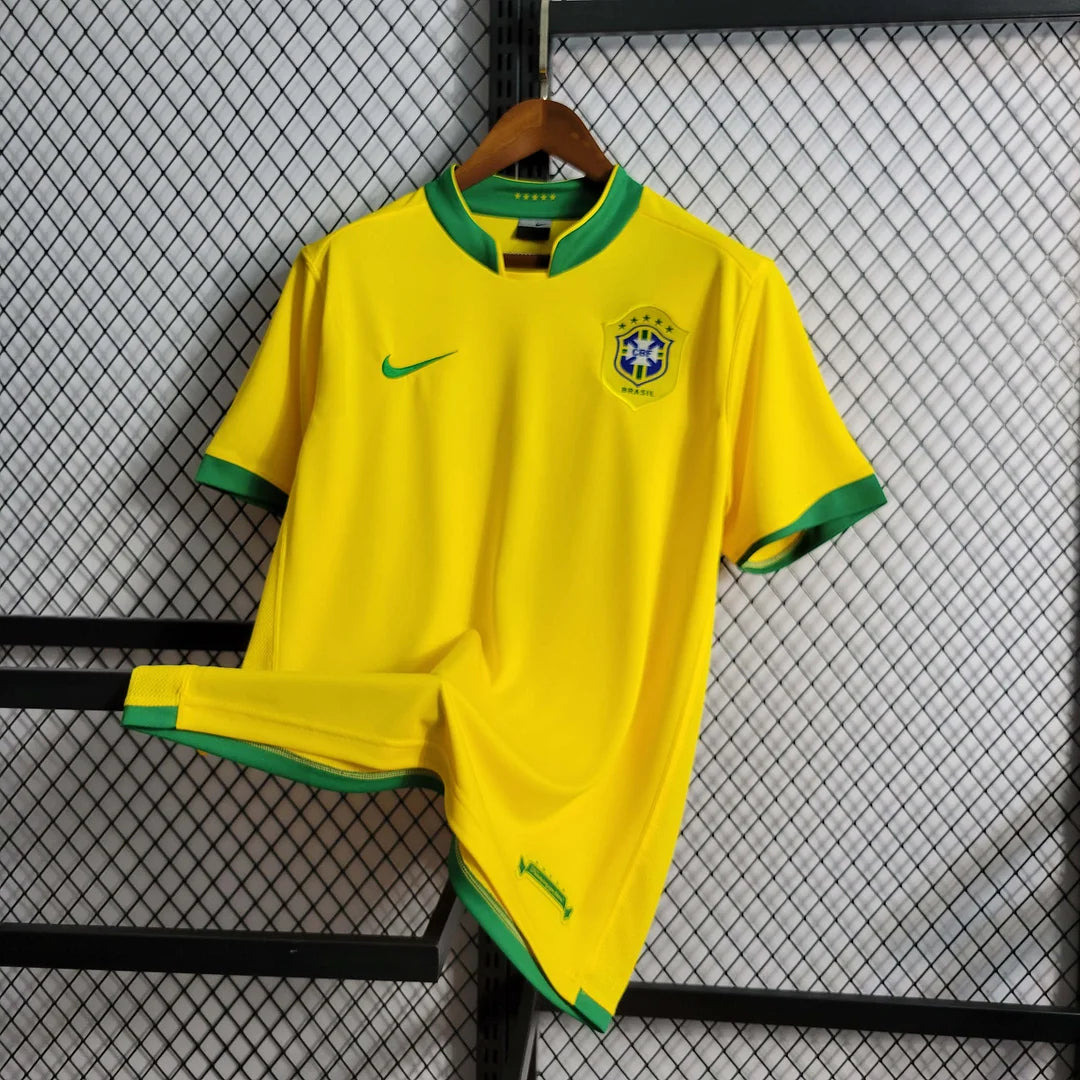 2006 Retro Brazil Home Jersey