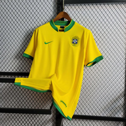 2006 Retro Brazil Home Jersey