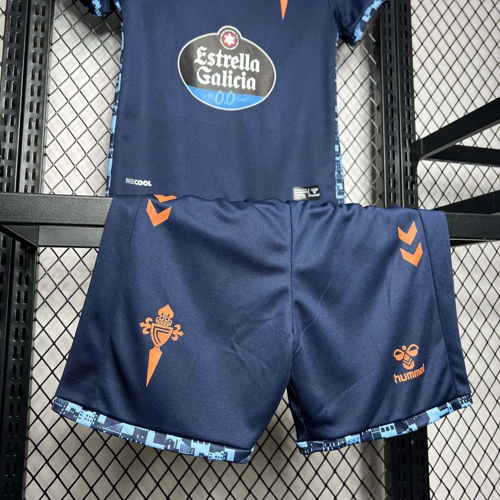 2024-2025 Celta Vigo Away Kit Kids Size