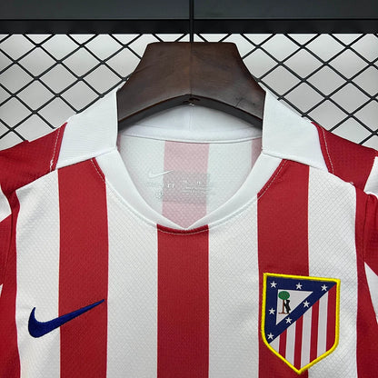 2025/2026 Atletico Madrid Home Kit Kids Size