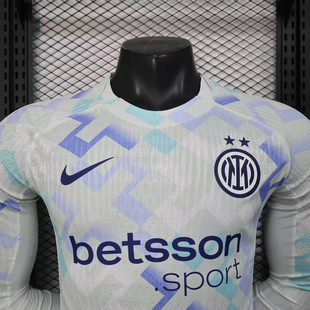 2025/2026 Inter Milan Away Jersey Long Sleeve