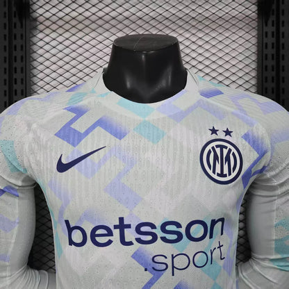 2025/2026 Inter Milan Away Jersey Long Sleeve