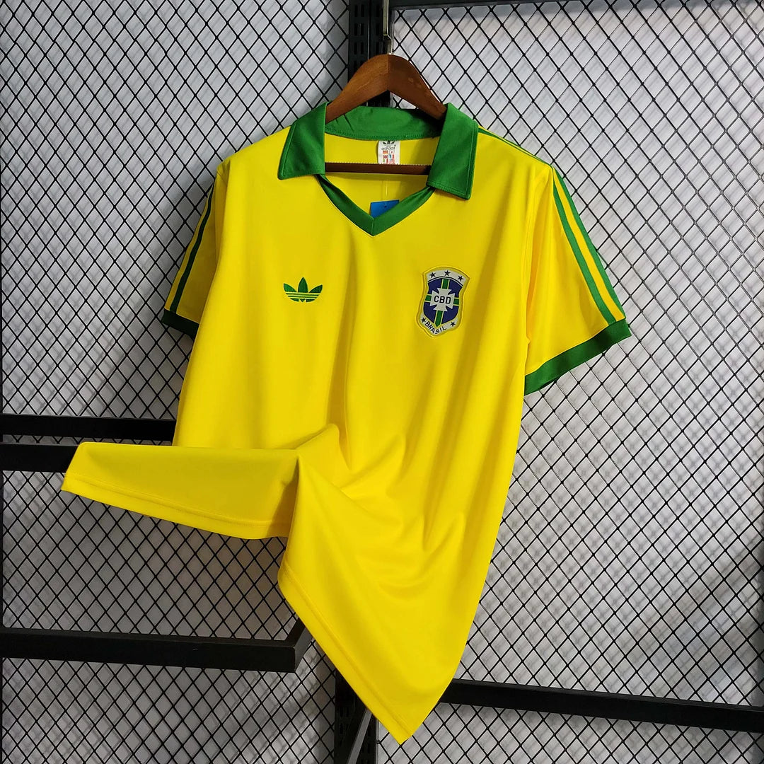 1979 Retro Brazil Home Jersey