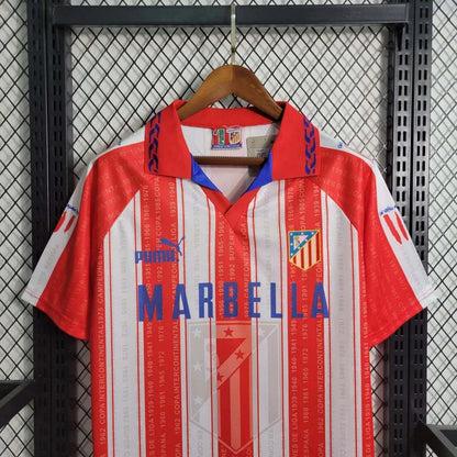 1994-1995 Retro Atletico Madrid Home Jersey