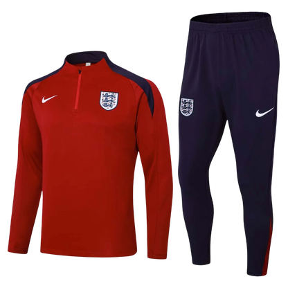 England Black and Purple Tracksuit