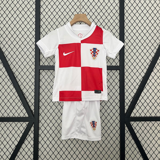 2024 Croatia Home Kit Kids Size