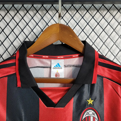 1998-1999 Retro AC Milan Home Jersey