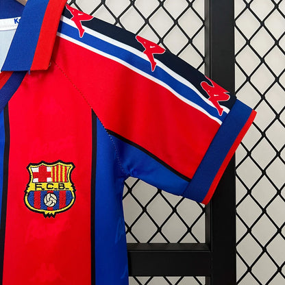 1996/1997 Retro Barcelona Home Kids Size
