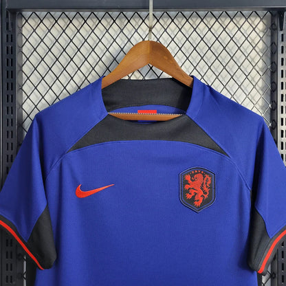 2022 FIFA World Cup Netherlands Away Jersey