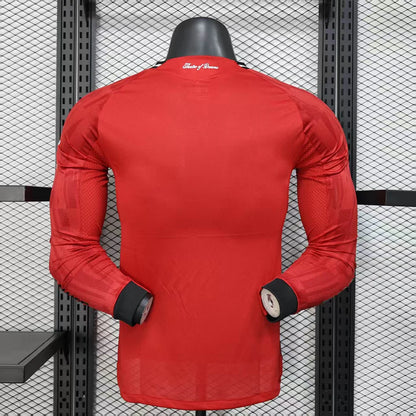 2025/2026 Manchester United Home Long Sleeve