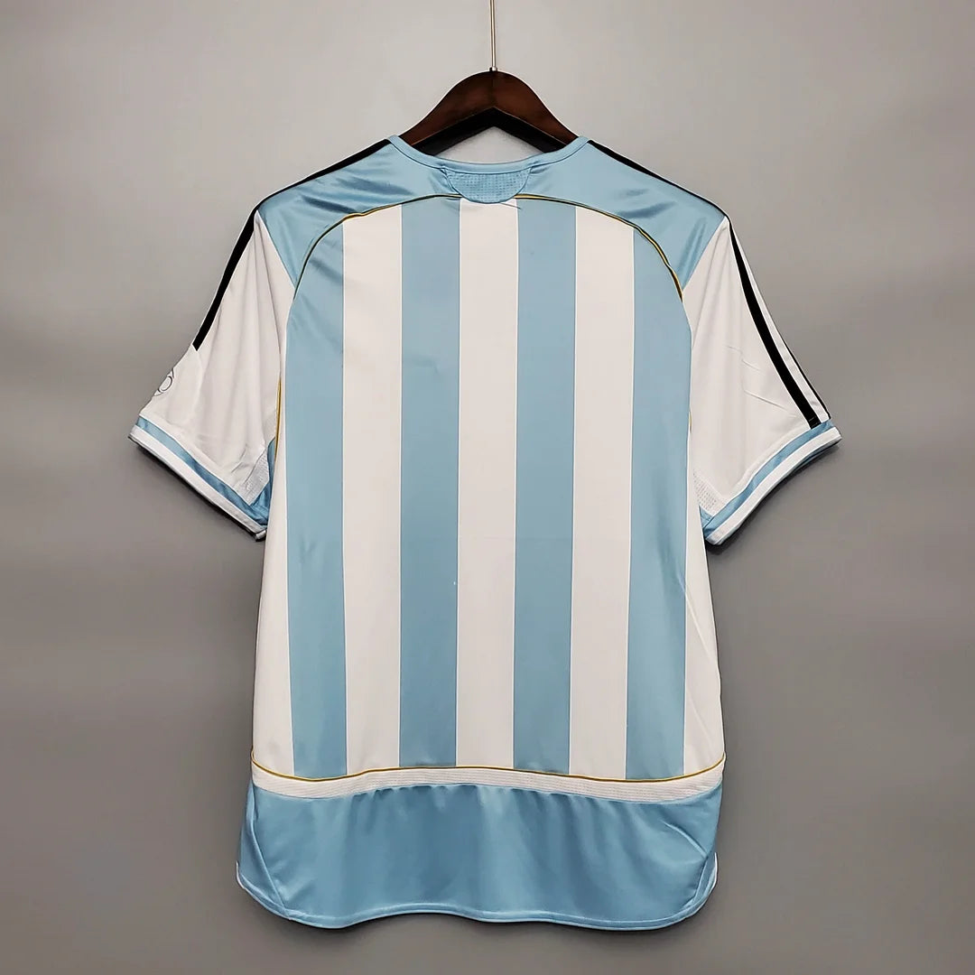 2006 Retro Argentina Home Jersey