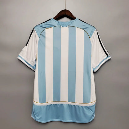 2006 Retro Argentina Home Jersey