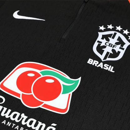 2025/2026 Brazil Orange and Black Tracksuit