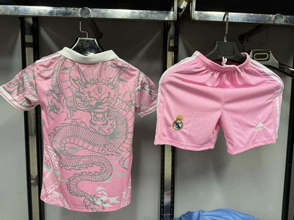 Real Madrid "Dragón Rosa" Limited Jersey Kids Size