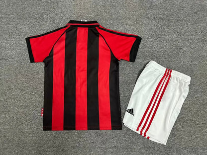 1998/1999 Retro AC Milan Home Kit Kids Size