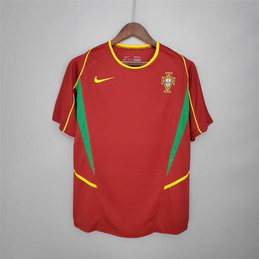 2002 Retro Portugal Home Jersey