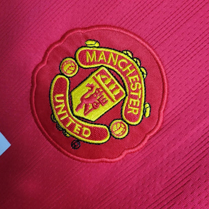2007/2008 Retro Manchester United Home Champions League Kit