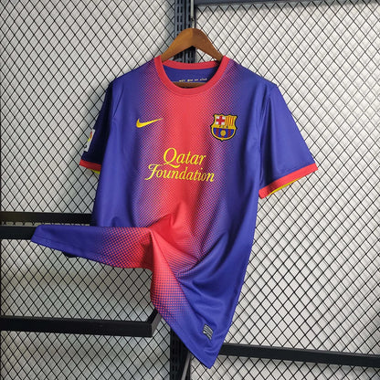 2012-2013 Retro Barcelona Home Jersey