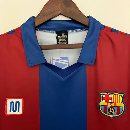 1981-1989 Retro Barcelona Home Jersey