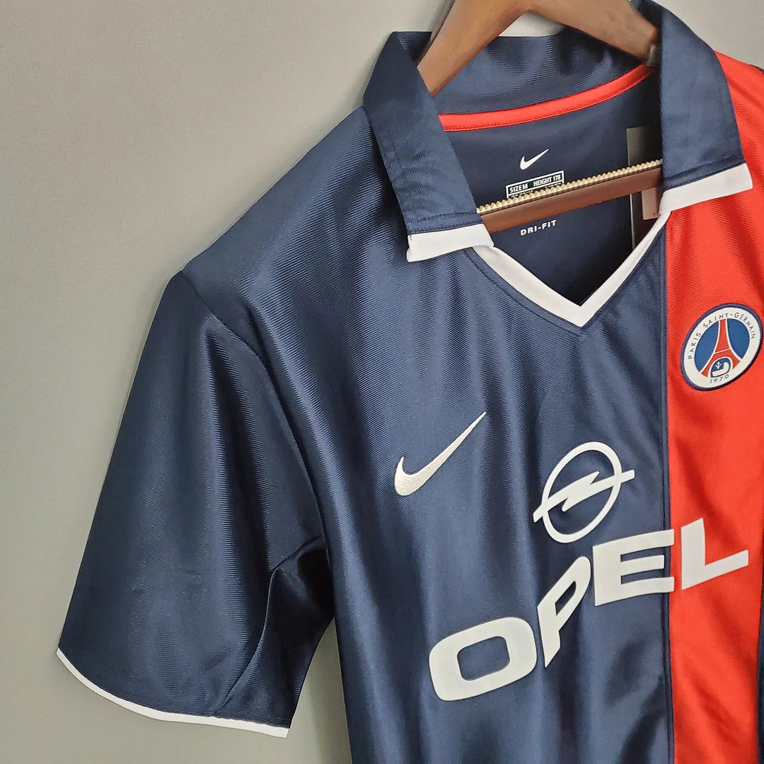 2001/2002 Retro Psg Paris Saint-Germain Home Jersey
