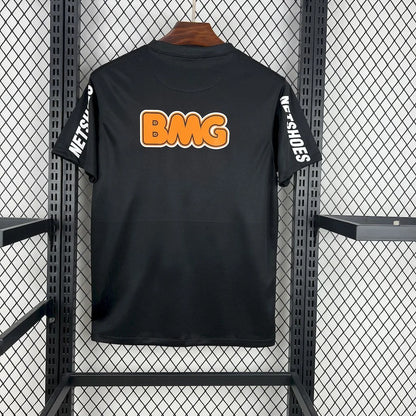 2012 Retro Santos Home Jersey Black Limited Jersey
